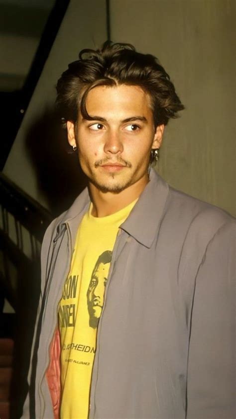 johnny depp young handsome